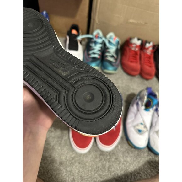 Nike Air Force 1 '07 LV8 White Black 2019 Size 12 - Picture 4 of 4